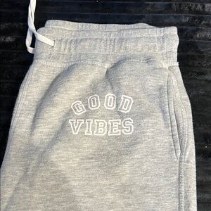 Gray Good Vines Sweatpants